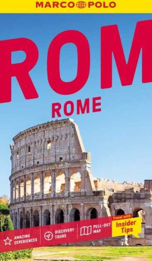 Rome Marco Polo Pocket Travel Guide with pull out map