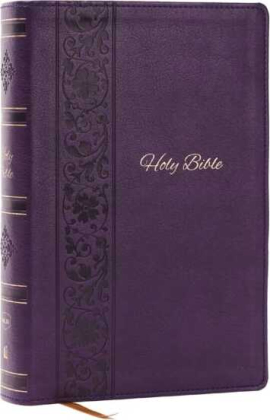 NKJV Bible: Personal Size Giant Print, Purple Leathersoft, Holy Bible, Red Letter, Comfort Print: New King James Version
