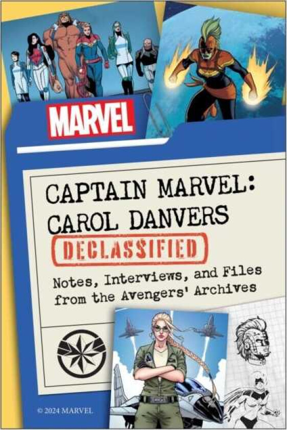 Captain Marvel: Carol Danvers Declassified Notes, Interviews, and Files from the Avengers' Archives