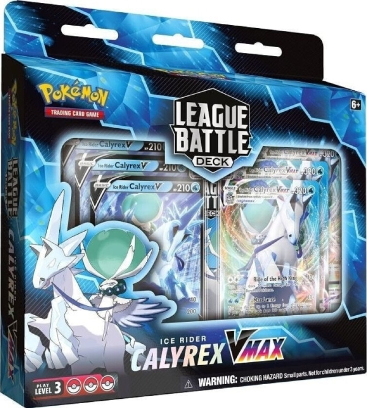 Tcg Ice Rider Calyrex Vmax League Battle Deck Cards