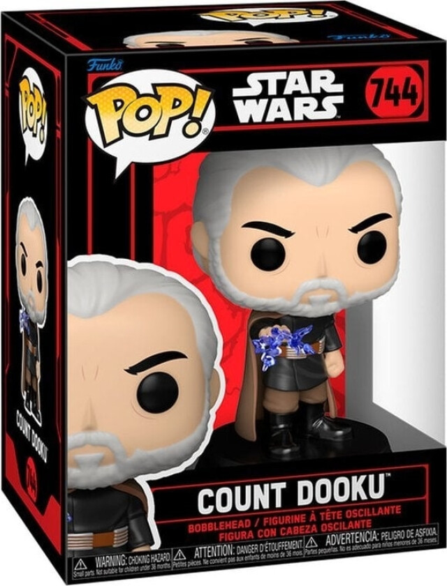 Funko! Pop Vinylstar Warscount Dooku