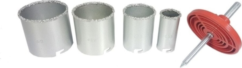 Mar-Pol Tungsten Hullsagsett Hullsagsett For Innsats 4 Stk.