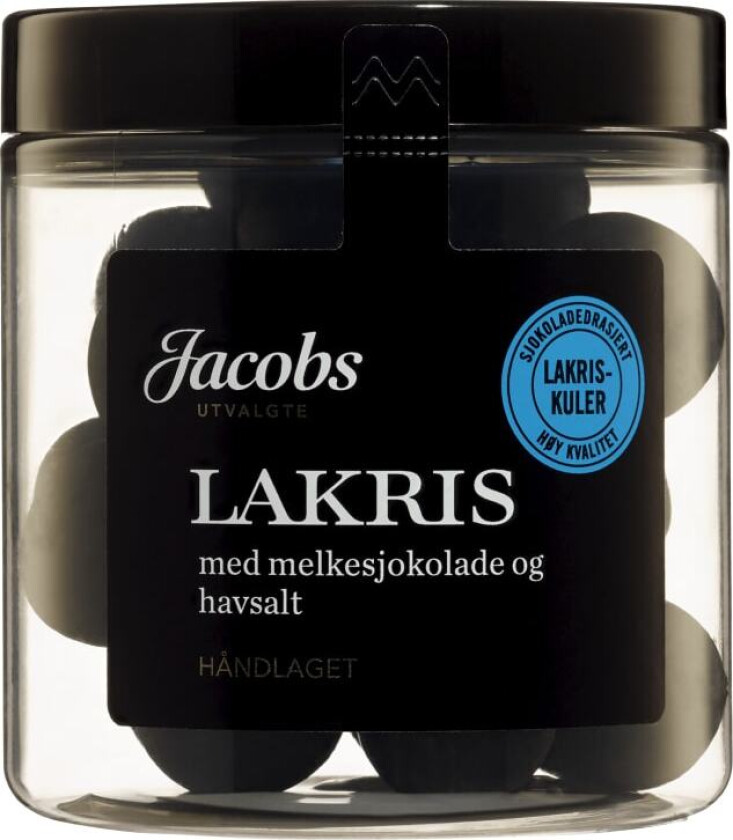 Lakriskuler m/Melkesjoko/Havsalt 150g Jacobs