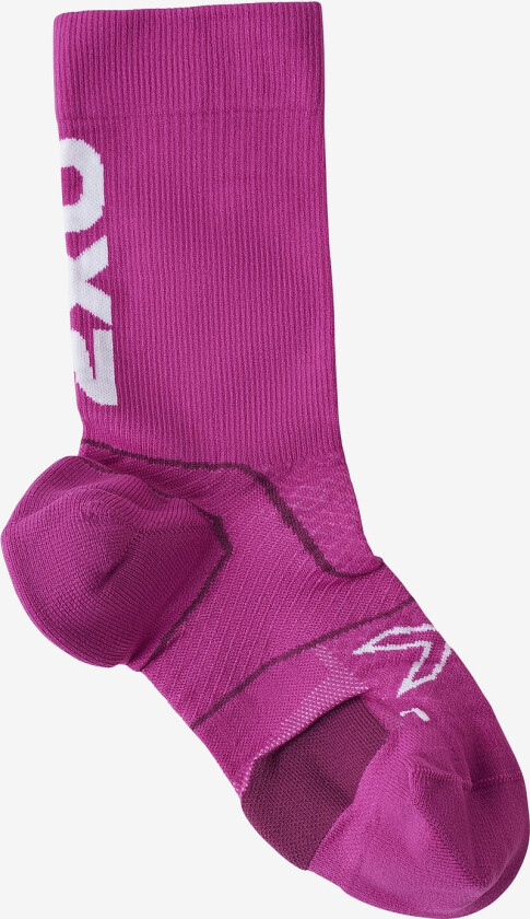 Treningssokker Vectr Cushion Crew Socks - Lilla