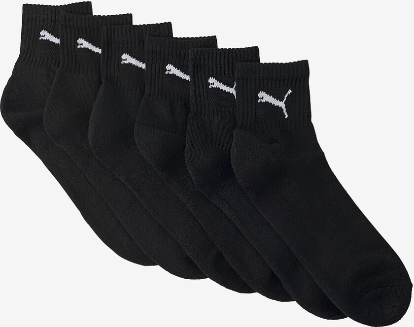 Sokker Short Crew Unisex Ecom 6-pakning - Svart