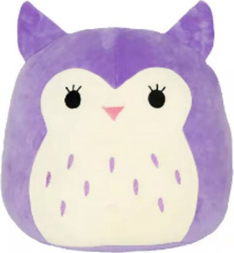 20-25 cm Squishmallow pute plysj leketøy LILLA UGLE LILLA UGLE H