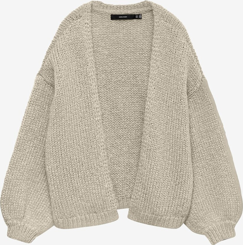 Kardigan vmMaybe LS Open - Beige