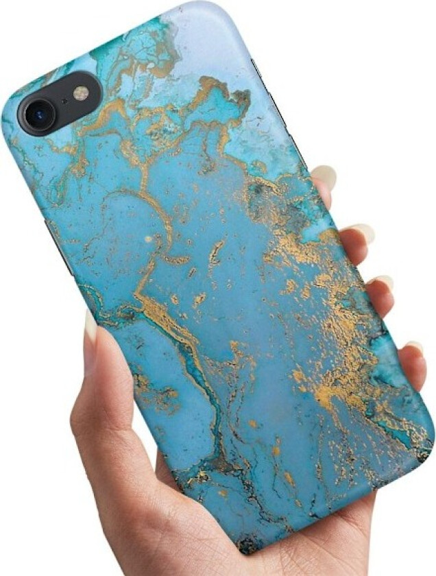 iPhone 7/8/SE - Deksel/Mobildeksel Marmor Multicolor