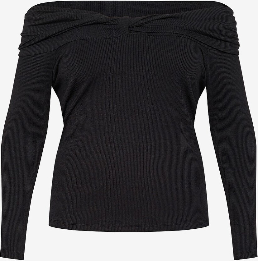 Topp kcKiala Offshoulder T-shirt - Svart