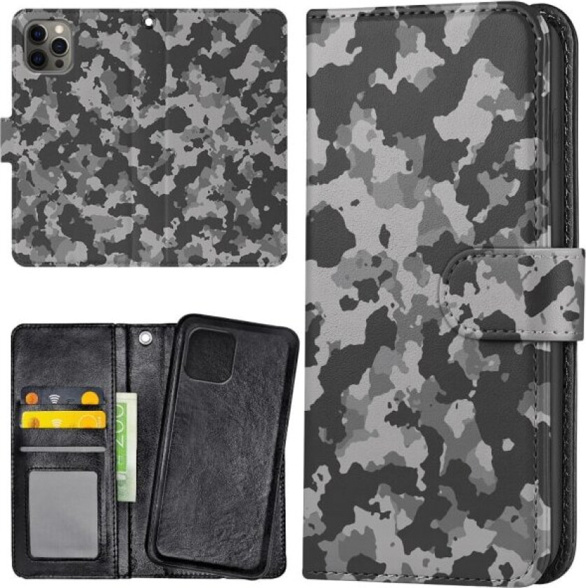 iPhone 11 Pro - Lommebok Deksel Kamuflasje