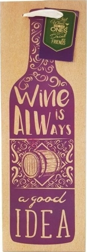 Ju-Piter Gavepose Flaske 9007D 12X35x10cm P12, Pris For 1 Stk.