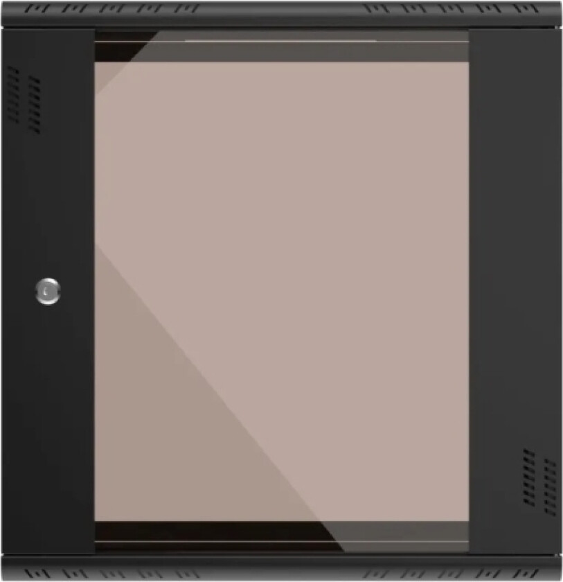 Extralink Premium 12U 600X450 Svart | Rack Skap | Verktøyfri Montering, Veggmontert