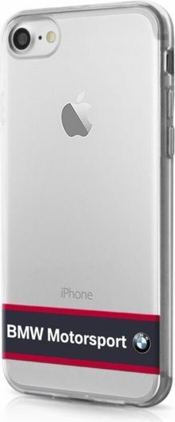 Deksel Til Bmw Bmhcp7trhna Iphone 7 /8/Se 2020 / Se 2022 Gjennomsiktig Mørkeblå