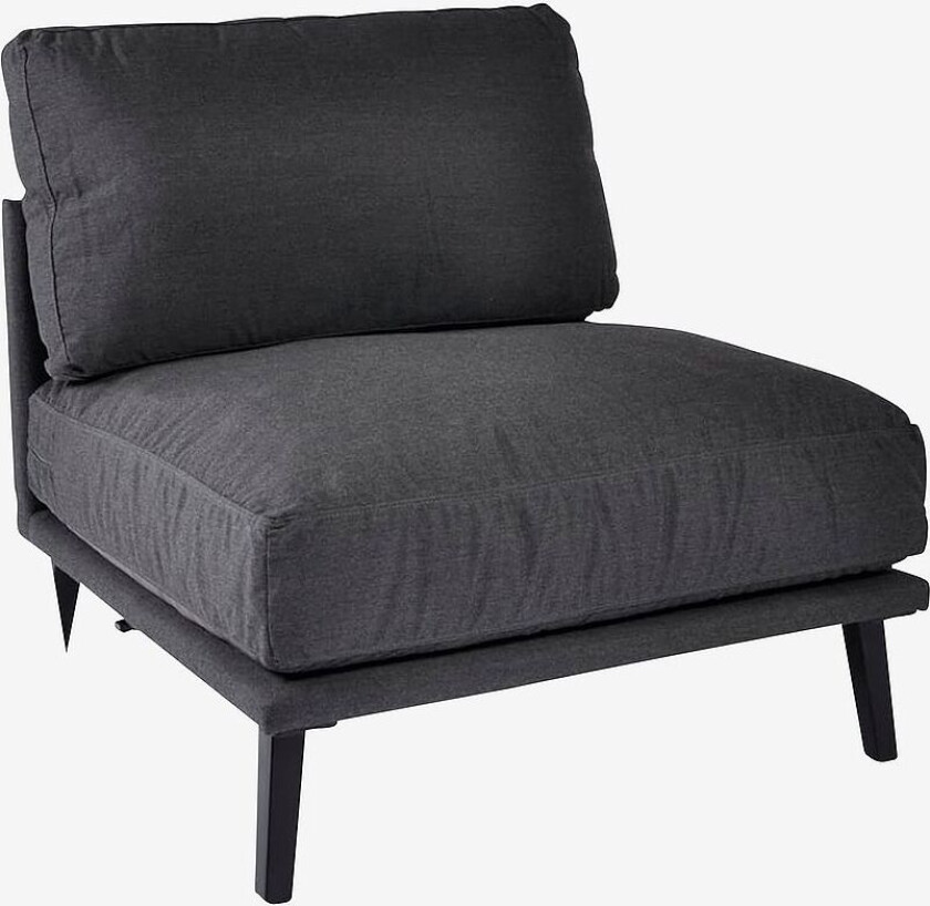 Midtdel for Easy sofa, Svart