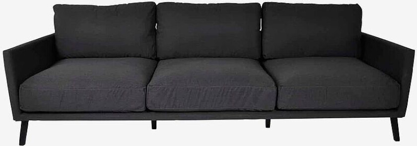 Sofa Easy 3-seter, Svart