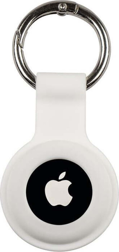 AirTag Nøkkelring - Hvit
