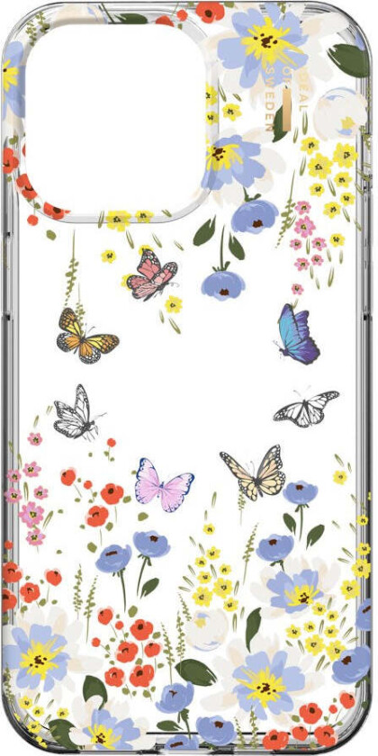 iDeal Of Sweden iPhone 15 Pro Max Clear Case - Artistic Garden