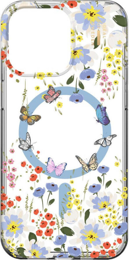 iDeal Of Sweden iPhone 14 Pro Max Clear Case - MagSafe Kompatibel - Artistic Garden