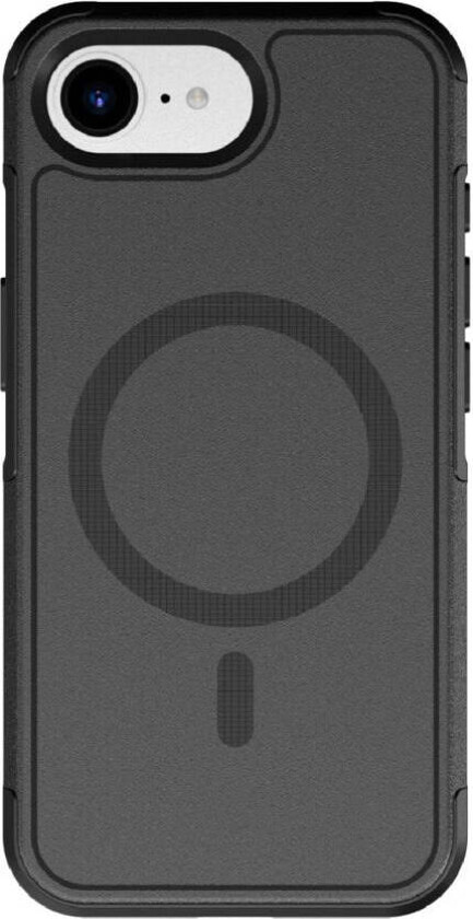 iPhone 16e 4smarts Defend Hybrid Deksel - MagSafe Kompatibel - Svart