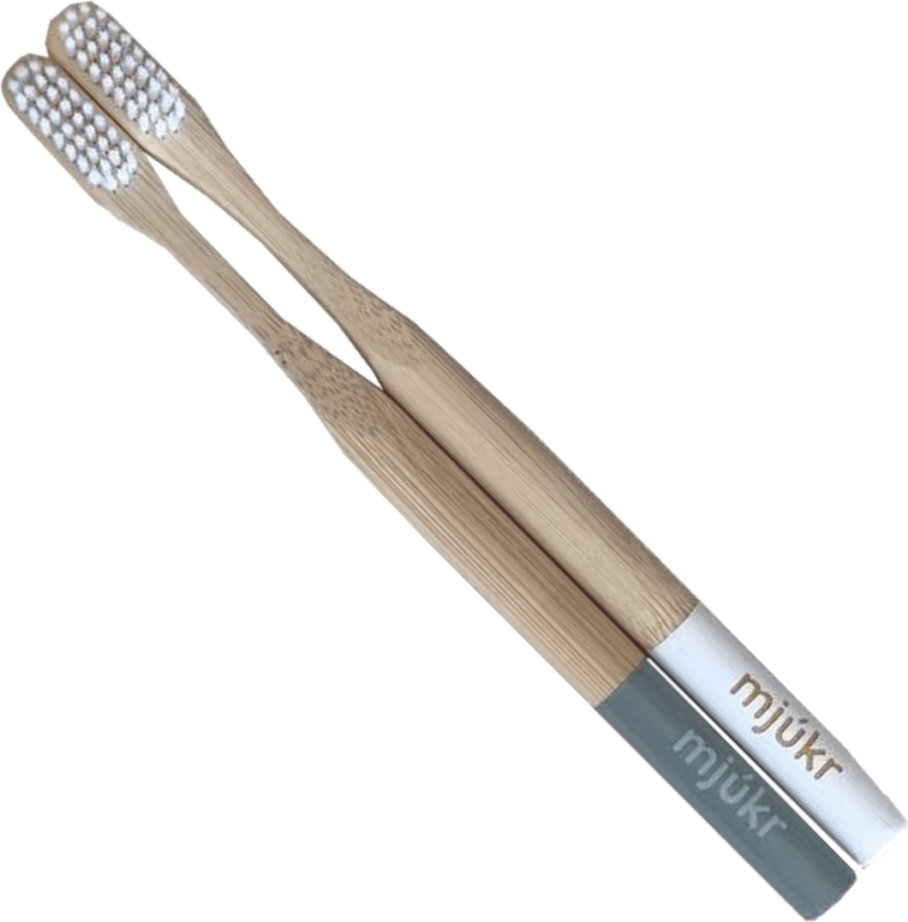 Bambus Tannbørste (2 pk)