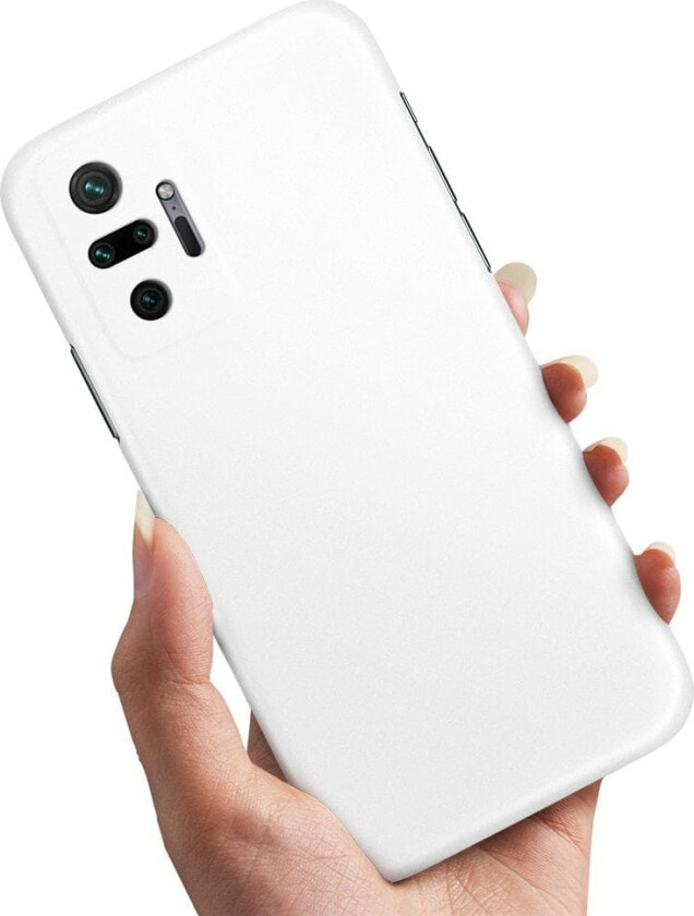 Xiaomi Redmi Note 10 Pro - Deksel/Mobildeksel Hvit