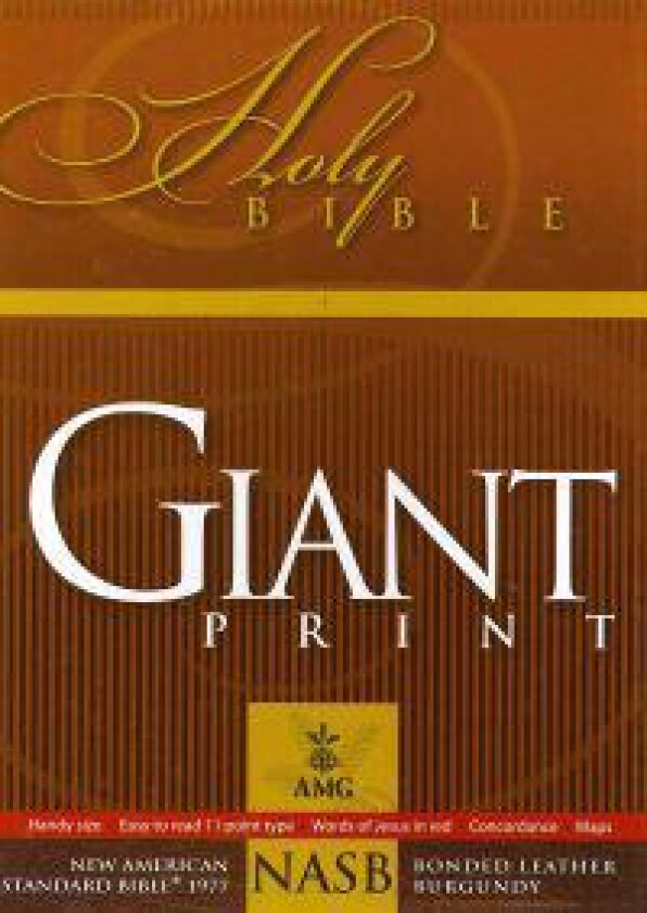 Giant Print Bible-NASB-Handy-Size