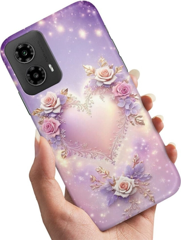 Motorola Moto G34 5G - Deksel/Mobildeksel Heart