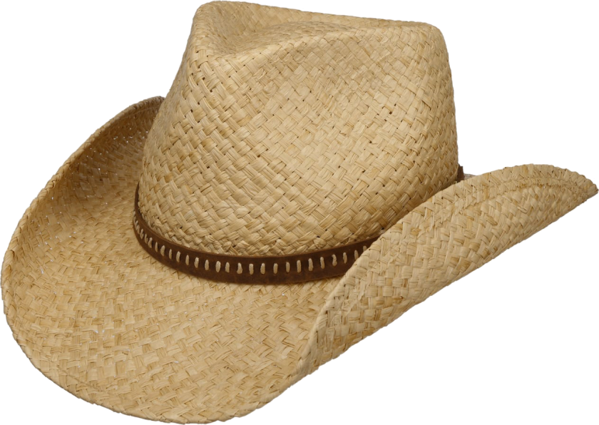 Fair Oaks Western Straw Hat Natur