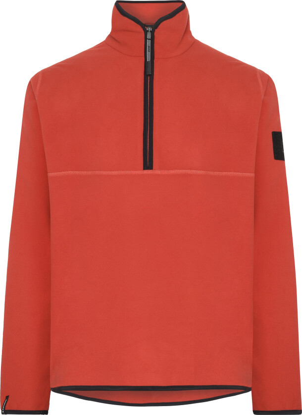 Men's Hannes Half Zip Ochre Red