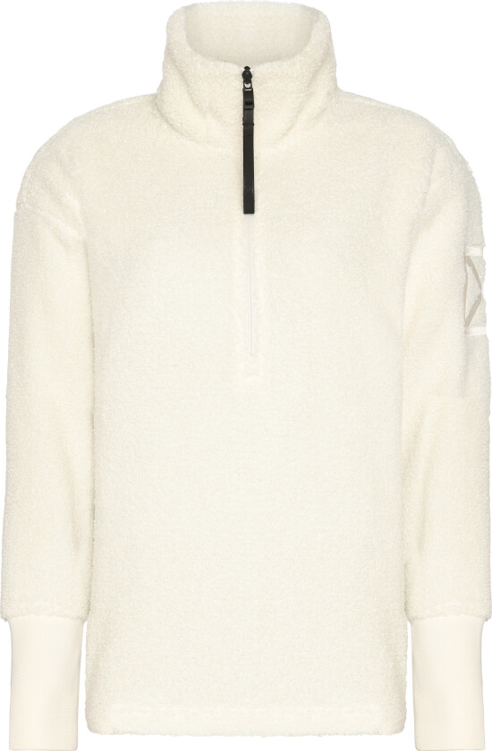 Women's Monia Half Zip White Foam