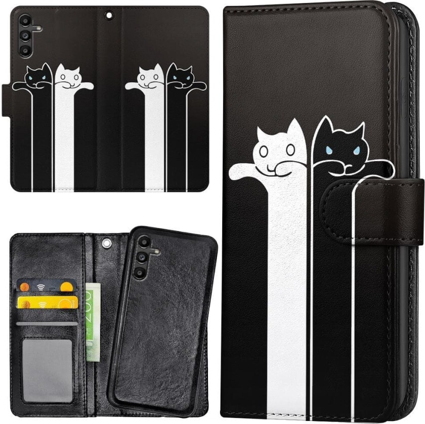 Samsung Galaxy A55 5G - Lommebok Deksel Avlange Katter