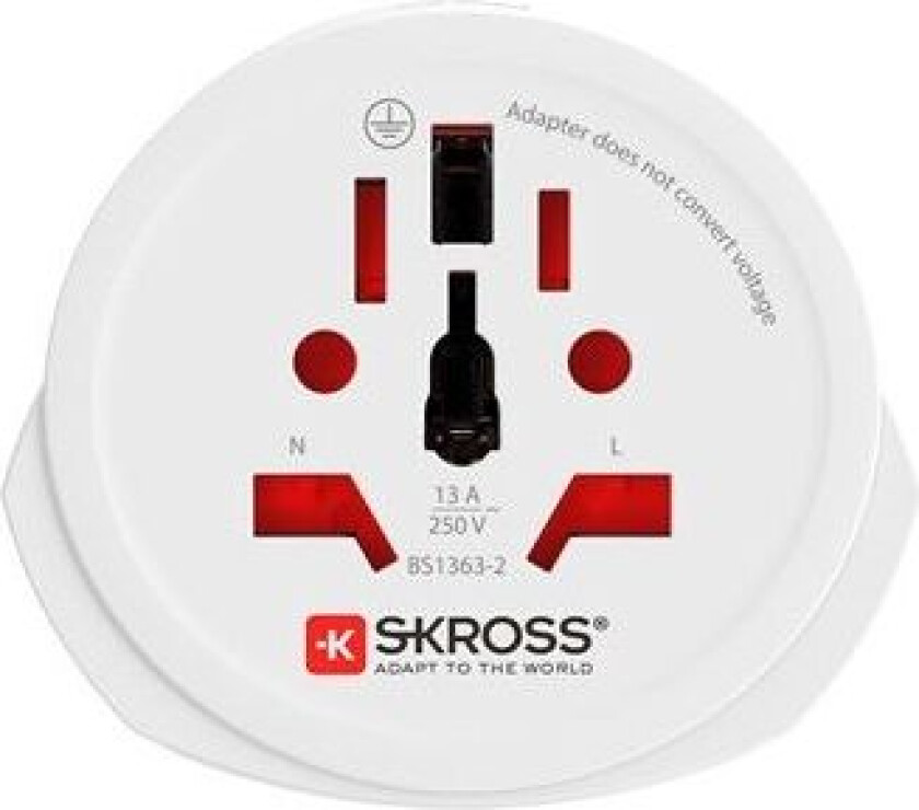 SKROSS Travel Adapter - World to Europe
