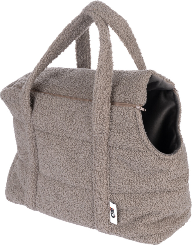 bærepose Teddy for hunder - taupe: ca. L 40 x B 20 x H 30 cm