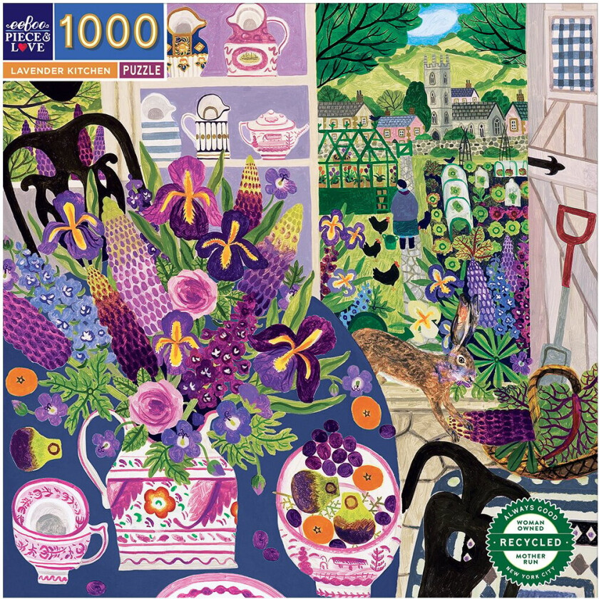 EEBOO - Puzzle 1000 pcs - Lavender Kitchen - (EPZTLVK)