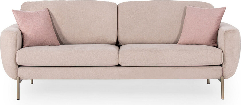 Awaru Sofa 3-seters - Rosa