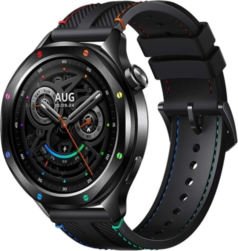 Watch S4 | Smart Watch | Gps (Satellite) | Amoled | 1.43" | Waterproof | Rainbow