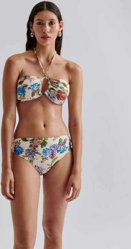 Cara Mid Rise Bikini Bottom Botanic Florals - XS