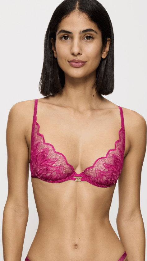 Crazy Stupid Love W BH med bøyle, rosa, Størrelse: 85A, Kvinner