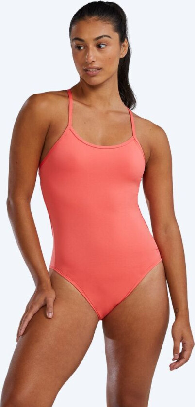 badedrakt til damer - Durafast Elite Solid Tieback - Lyserød