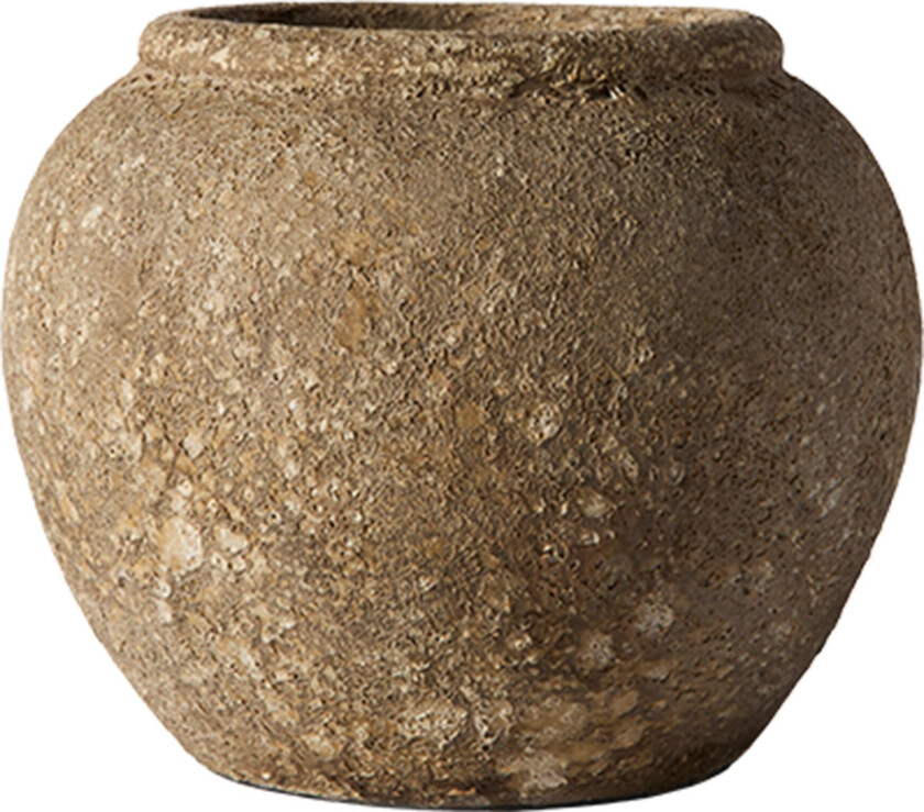 Luna vase 25 cm, beige