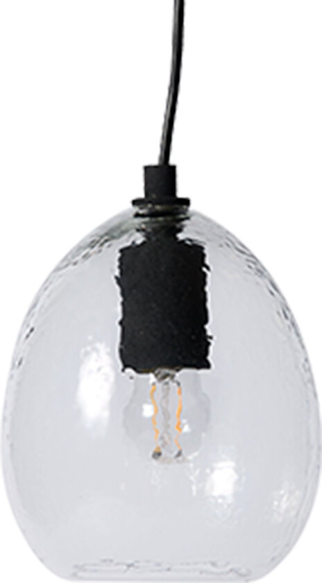 Kiho taklampe small 15x20 cm, klar