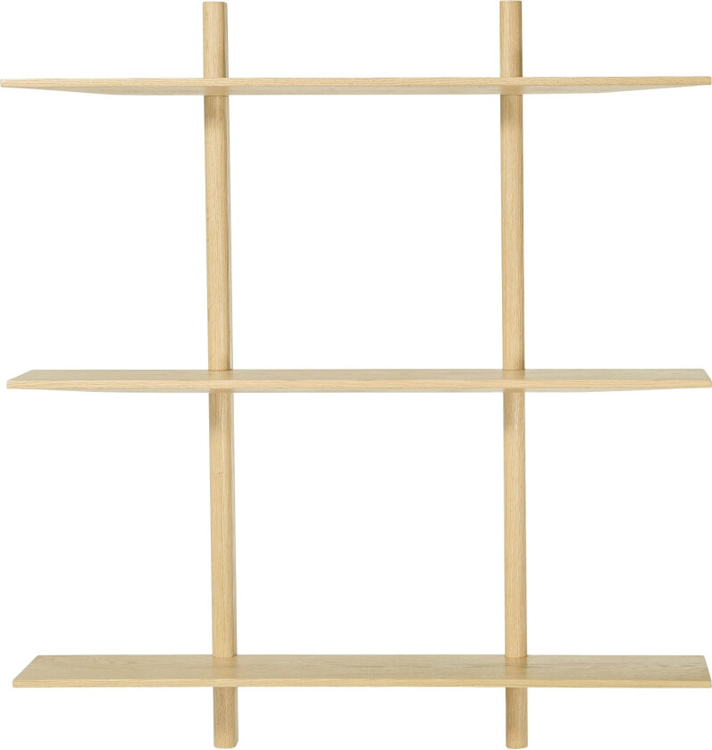 Noir vegghylle 90x100 cm, light ivory