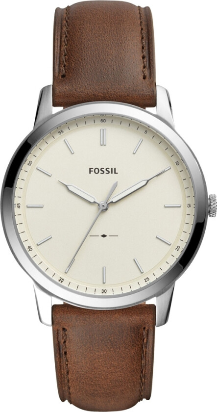 The Minimalist FS5439 - Kvarts - Sølv - Herreklokker - Skinn - Mineral