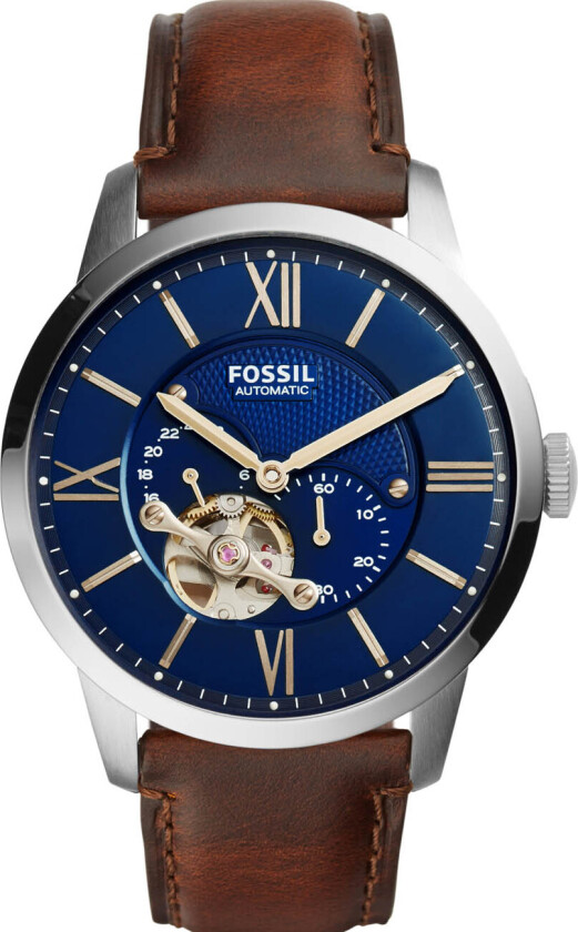 Townsman Automatic ME3110 - Automatisk - Sølv - Herreklokker - Skinn - Mineral