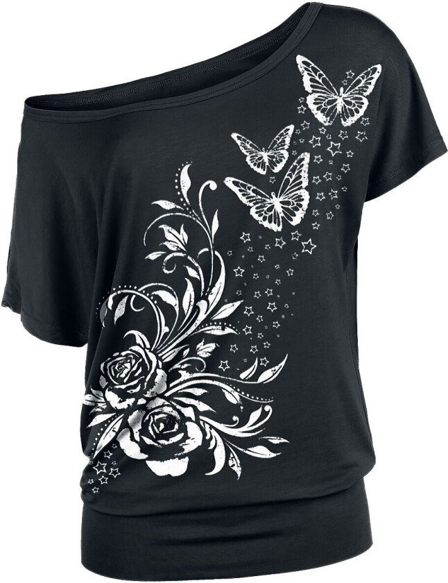 T-skjorte - Can You Read My Mind - S til XXL - Damer - svart