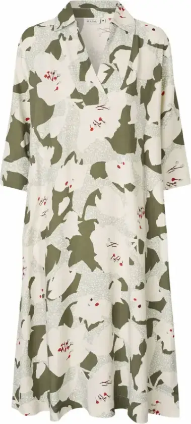 Dame, Kjoler, Grønn, 2XL
