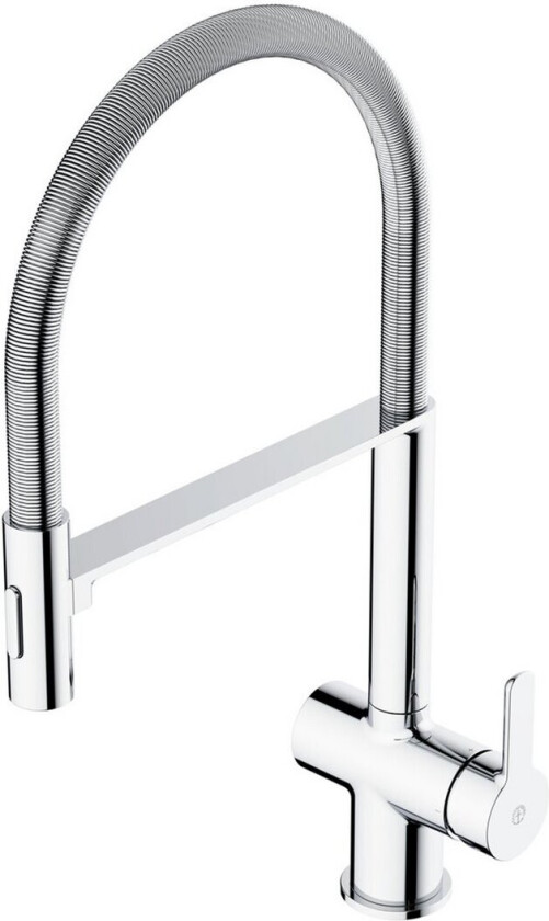 GUSTAVSBERG ESTETIC KJØKKENKRAN M/UTTREKKBAR TUT KROM