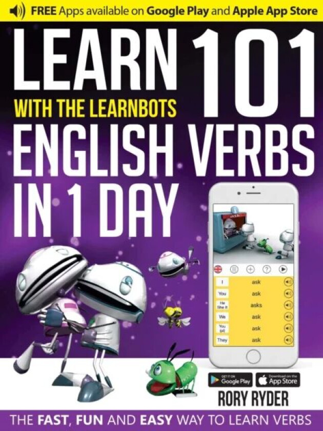 Learn 101 English Verbs in 1 Day av Rory Ryder