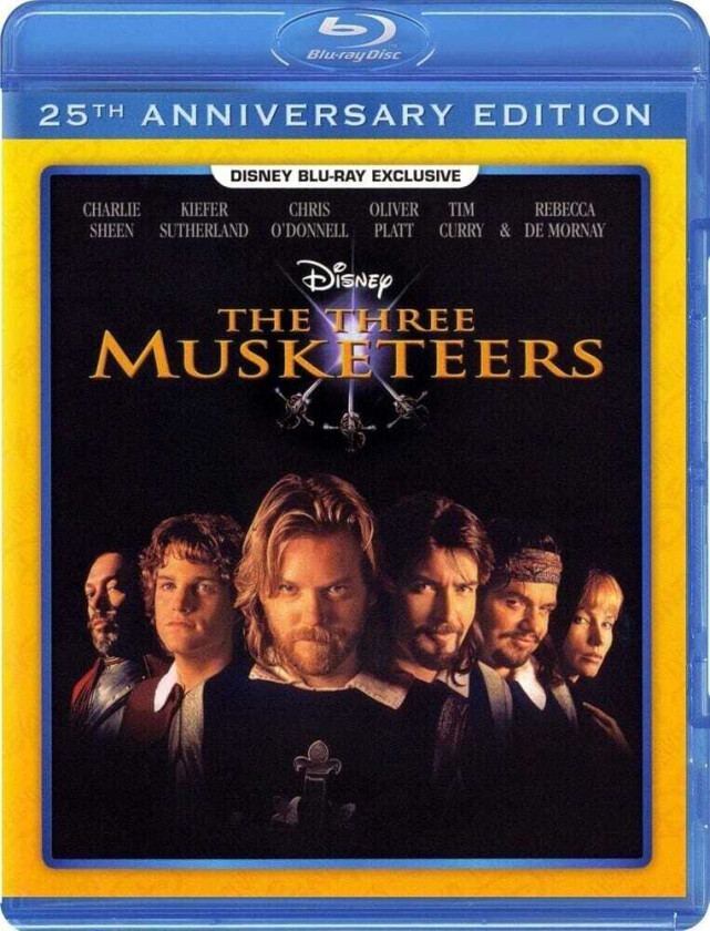 Three Musketeers 25th Anniversary Edition Bluray