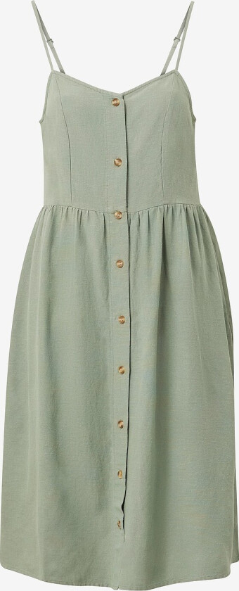Kjole viPrisilla New S/L Strap Knee Dress - Grønn